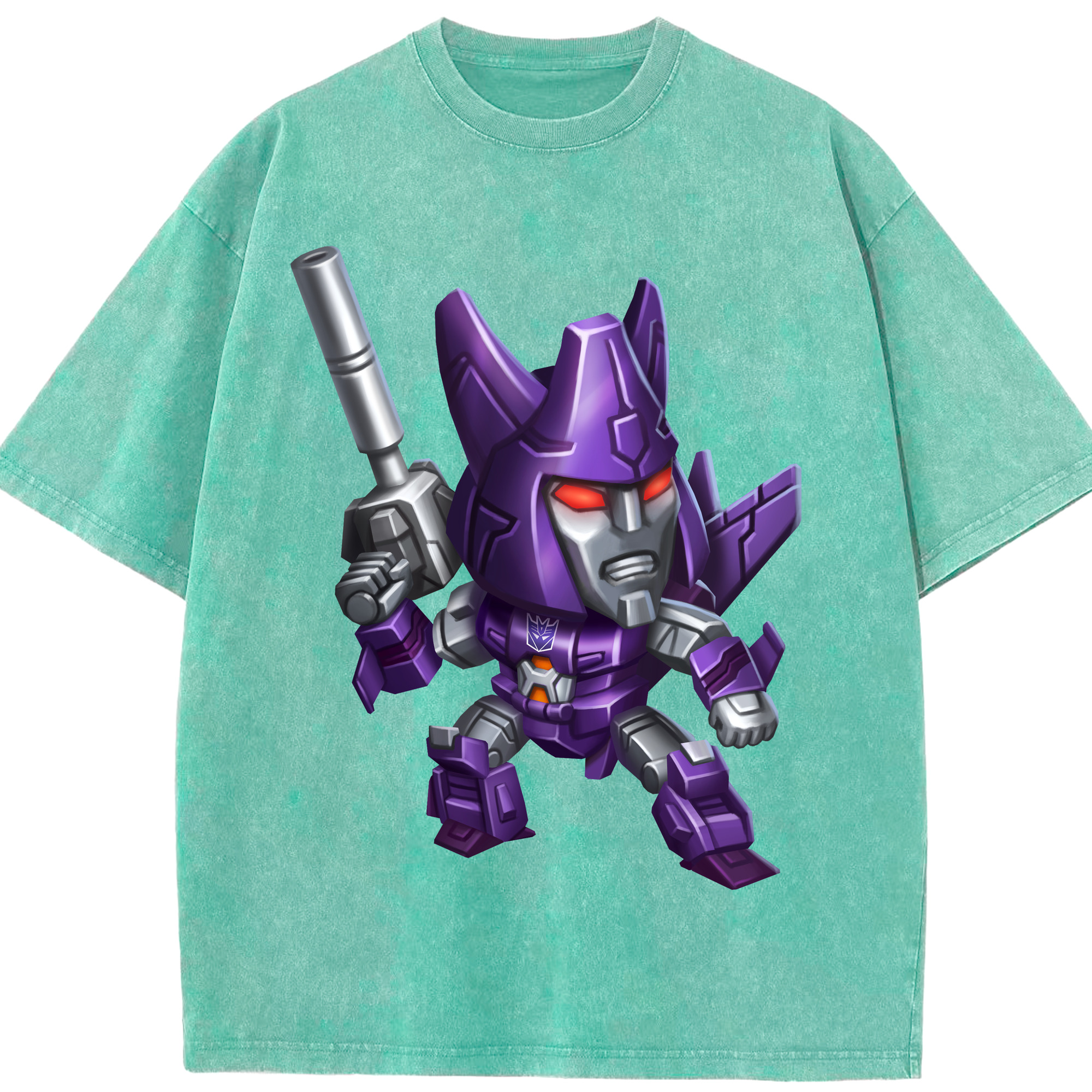 （画像用）  綿100% ヴィンテージ風 半袖Tシャツ（フロントプリント）